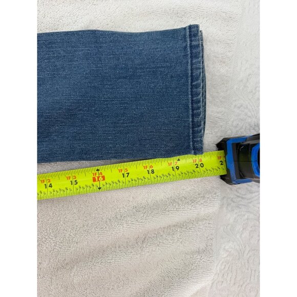 Levis Kids Blue Denim Jeans With Glitter Denim and Button Accents - Picture 7 of 10
